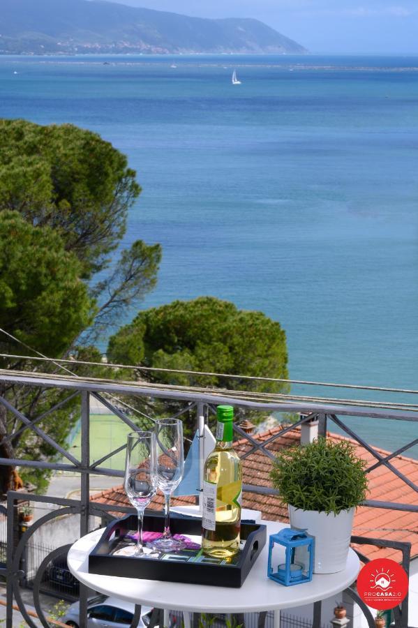 Sea View Escape La Spezia - Cadimare Apartment Exterior foto